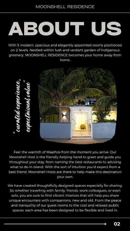 Moonshell Residence Maalhos  Esterno foto